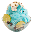 Blue Curacao Lychee Snow Ice